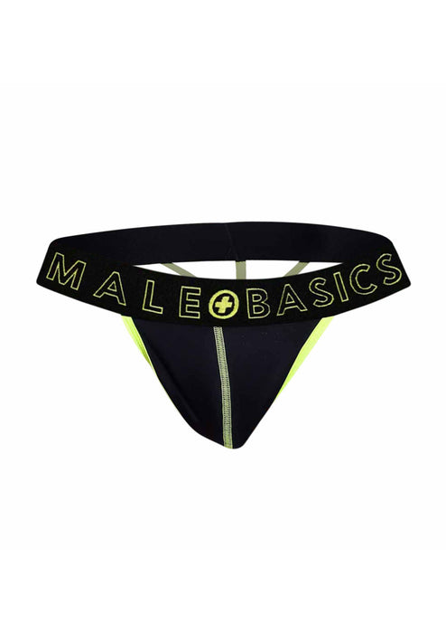 String NEON MaleBasics Noir-Jaune