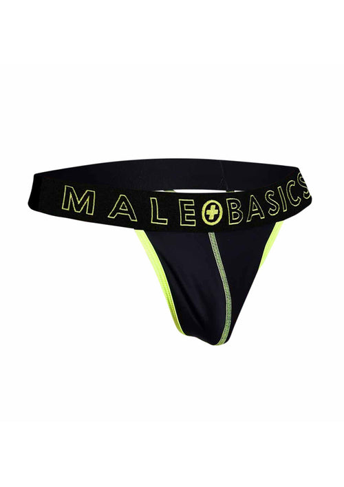 String NEON MaleBasics Noir-Jaune