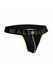 String NEON MaleBasics Noir-Jaune