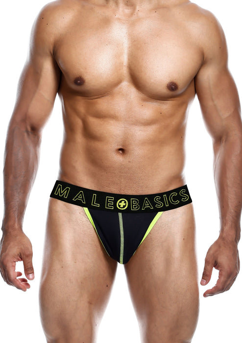 String NEON MaleBasics Noir-Jaune
