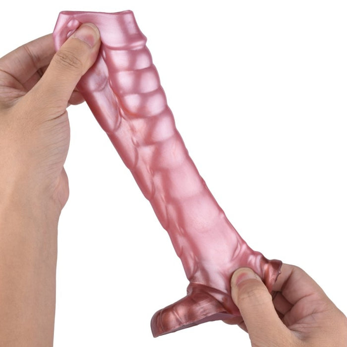 Manchon de pénis Dragscal 13 x 5cm Rose