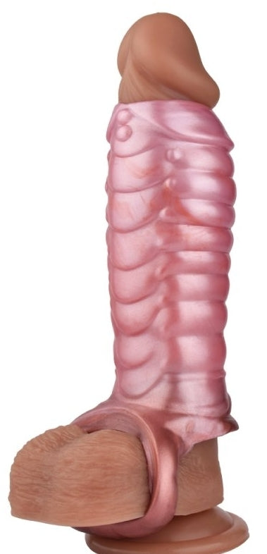 Manchon de pénis Dragscal 13 x 5cm Rose