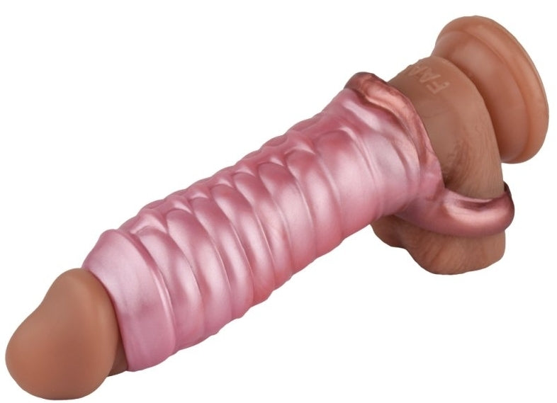 Manchon de pénis Dragscal 13 x 5cm Rose