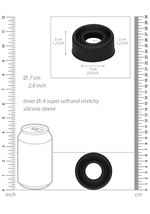 Manchon de pompe à pénis 6.5cm