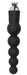 Martinet-Gode Black Whip Beads 15 x 4 cm
