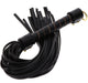 Martinet Studded Whip 55cm Noir