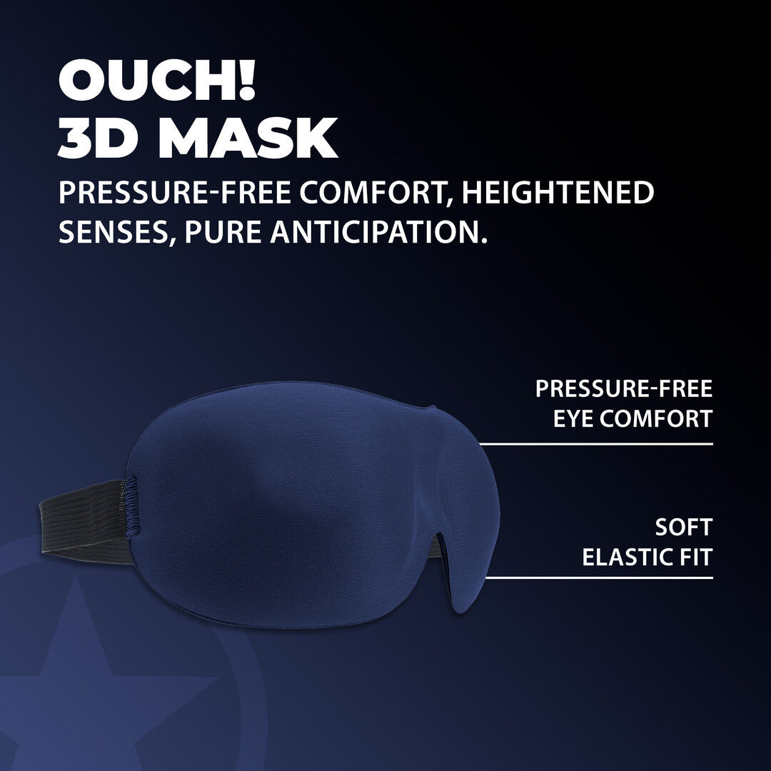 Masque 3D Blind Bleu