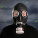 Masque à gaz BDSM avec Filtre BREATH GAME Noir