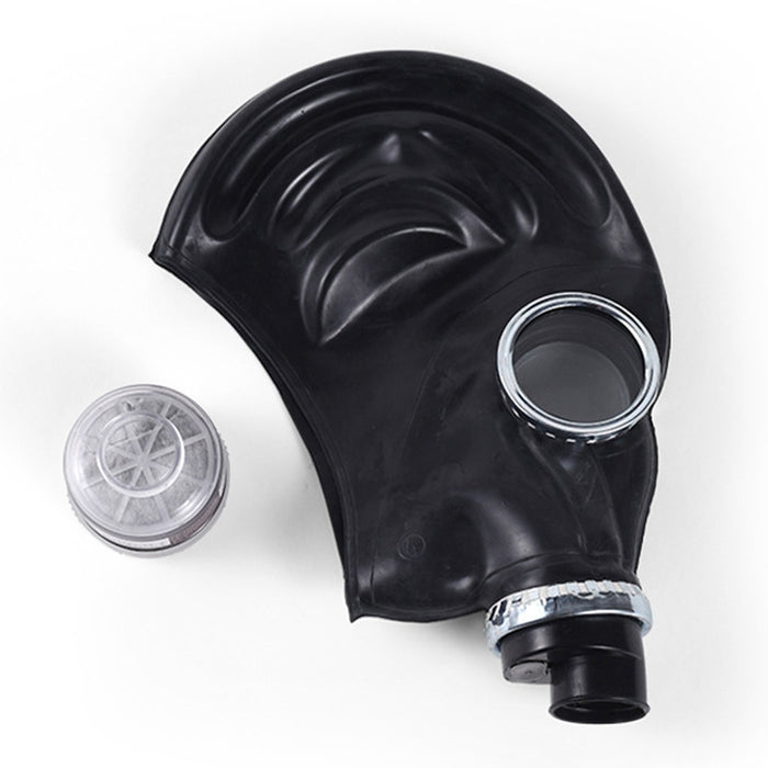 Masque à gaz BDSM avec Filtre BREATH GAME Noir
