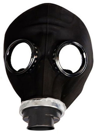 Masque à gaz BDSM avec Filtre BREATH GAME Noir