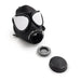 Masque à gaz BDSM KOMPLET BREATH Noir