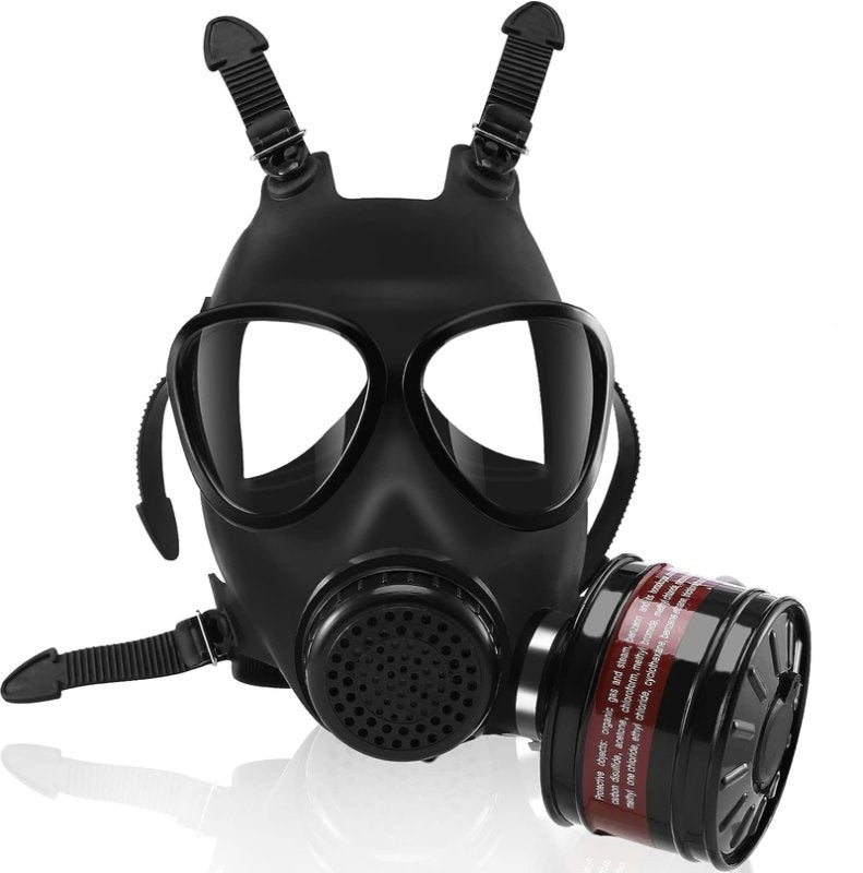 Masque à gaz BDSM KOMPLET BREATH Noir