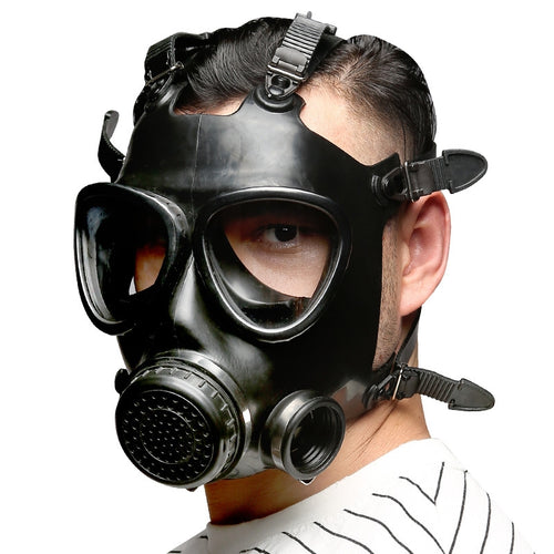 Masque à gaz BDSM KOMPLET BREATH Noir