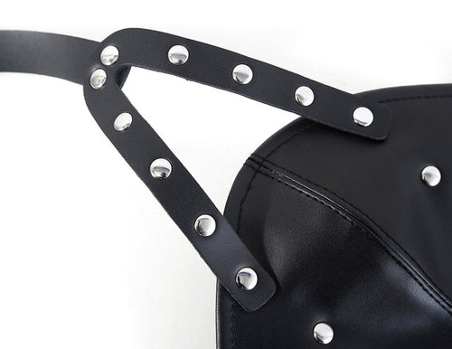 Masque avec Bâillon-Boule Gagown Noir