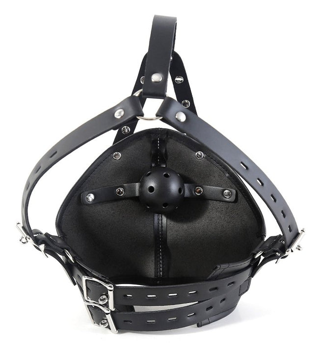 Masque avec Bâillon-Boule Gagown Noir