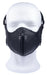 Masque en cuir avec Zip