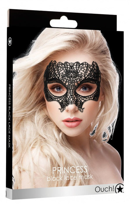 Masque en dentelle Princess Noir