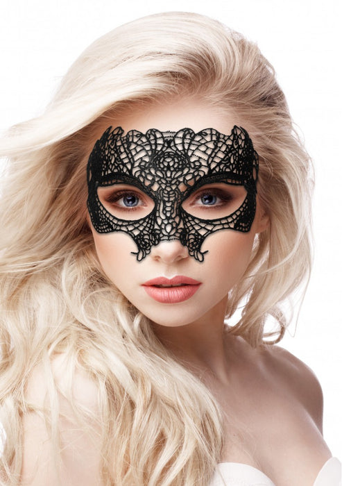 Masque en dentelle Princess Noir
