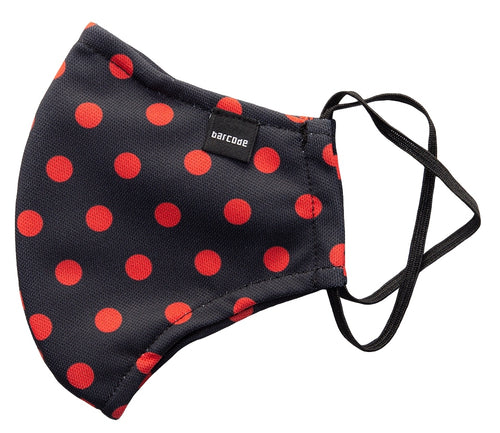 Masque Filtrant C95 MAJOR GENERAL MICHELINHO Noir et Rouge