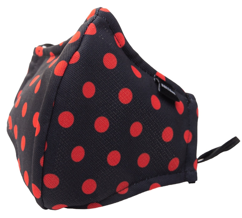Masque Filtrant C95 MAJOR GENERAL MICHELINHO Noir et Rouge