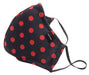 Masque Filtrant C95 MAJOR GENERAL MICHELINHO Noir et Rouge