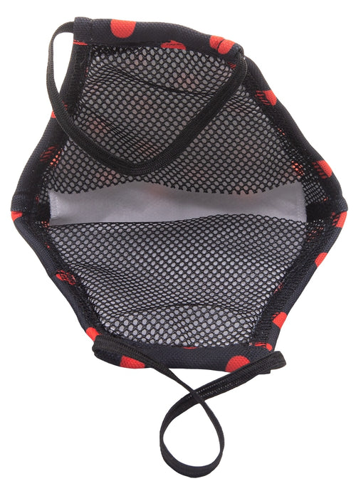 Masque Filtrant C95 MAJOR GENERAL MICHELINHO Noir et Rouge