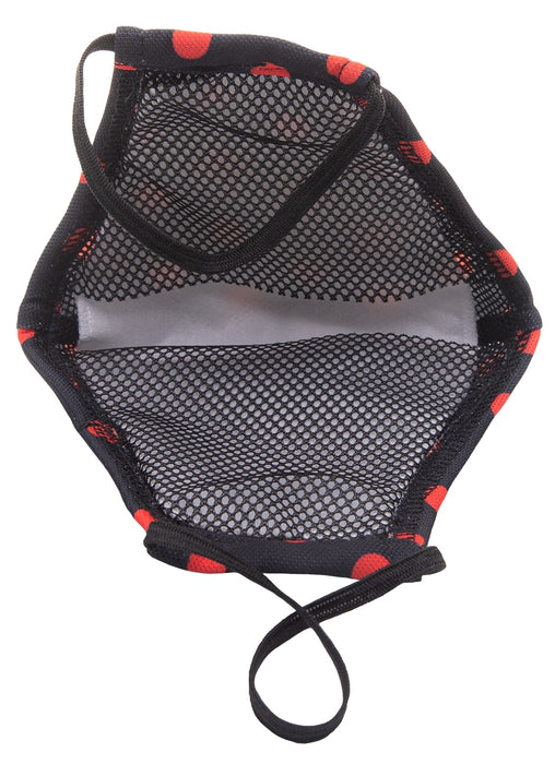 Masque Filtrant C95 MAJOR GENERAL MICHELINHO Noir et Rouge