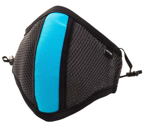Masque Filtrant D12 LIEUTENANT SKYLE Gris et Bleu