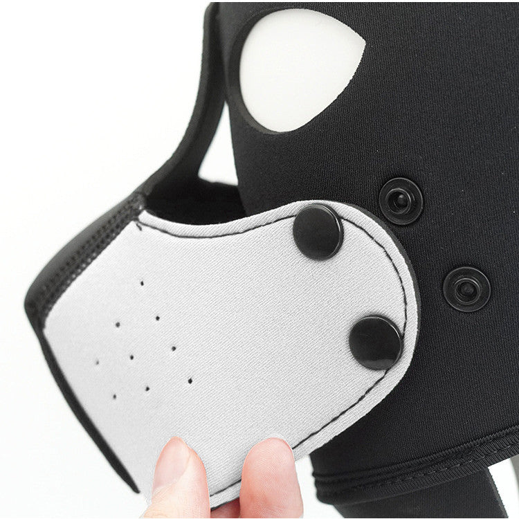 Masque Petty Dog Noir-Blanc