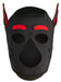 Masque Petty Dog Noir-Rouge