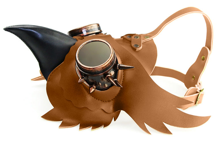 Masque STEAMPUNK Hibou