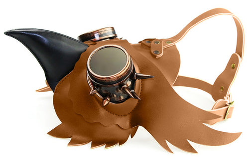 Masque STEAMPUNK Hibou