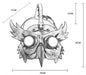 Masque STEAMPUNK Hibou
