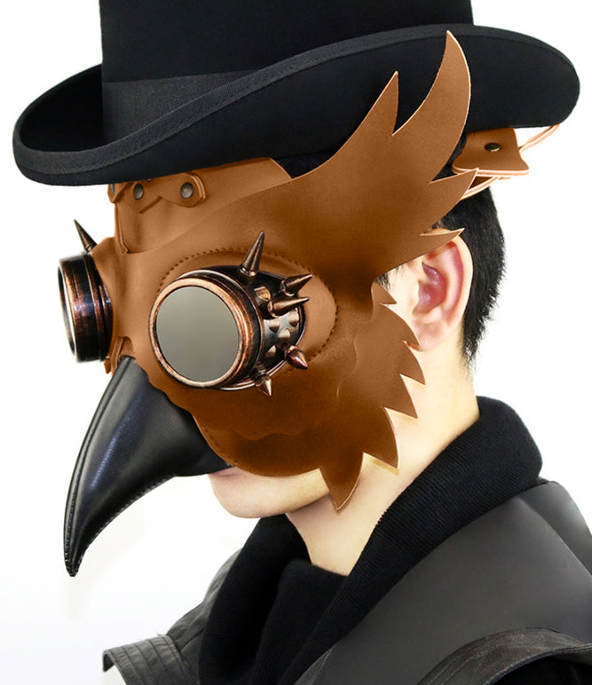 Masque STEAMPUNK Hibou