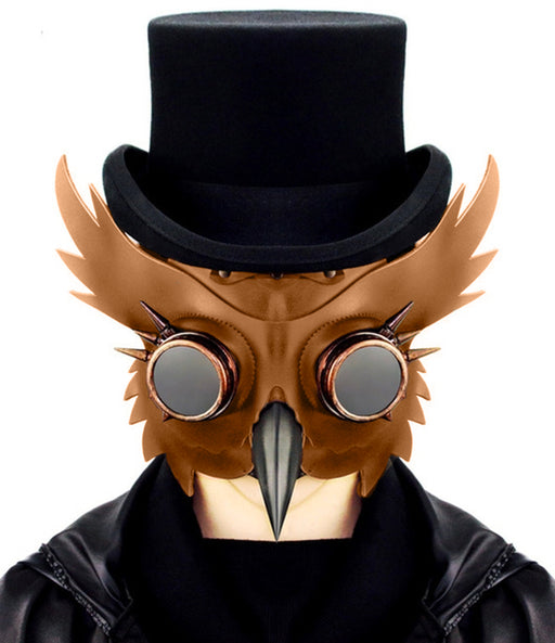 Masque STEAMPUNK Hibou