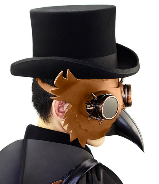 Masque STEAMPUNK Hibou