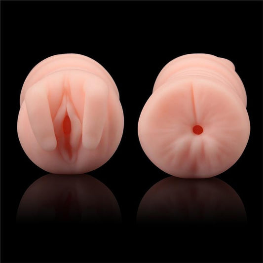 Masturbateur 2 entrées vagin-anus Virgin-skin blowout Bleu