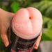 Masturbateur 2 entrées vagin-anus Virgin-skin blowout Rose