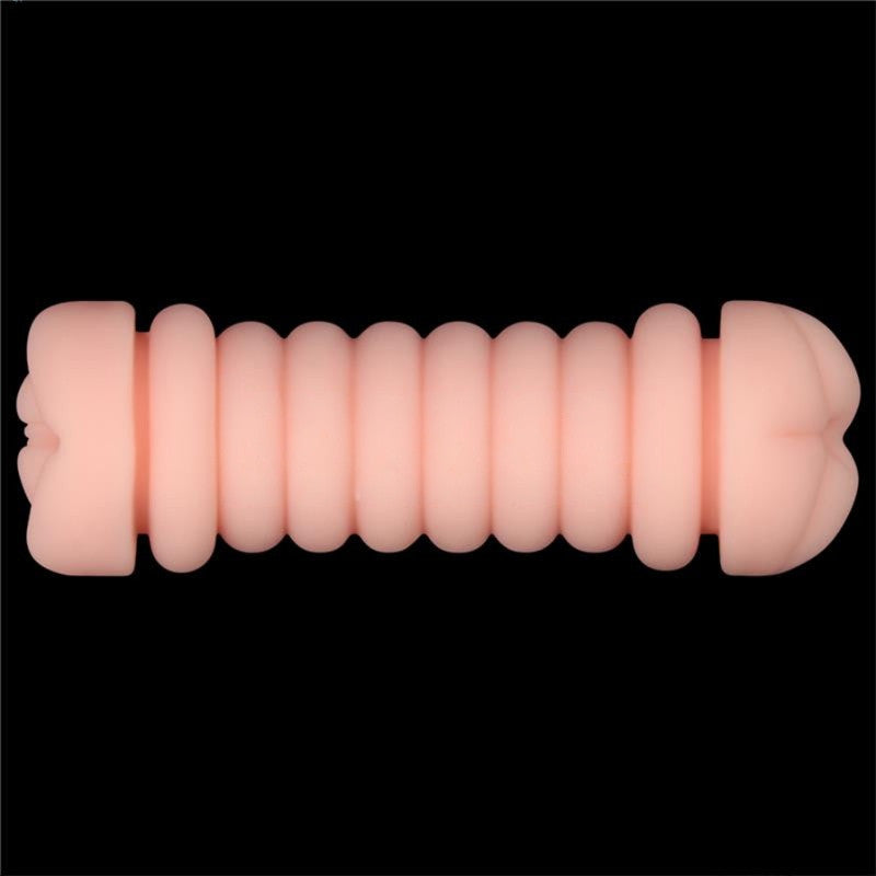 Masturbateur 2 entrées vagin-anus Virgin-skin blowout Rose