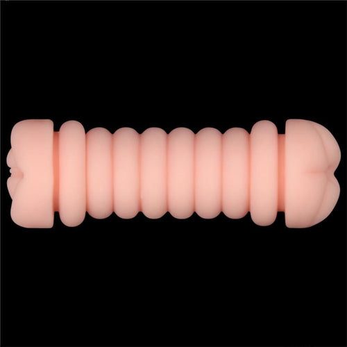 Masturbateur 2 entrées vagin-anus Virgin-skin blowout Rose