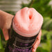 Masturbateur 2 entrées vagin-bouche Virgin-skin blowout Violet