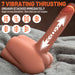Masturbateur avec pénis vibrant Sadie 16.5 x 4.5cm