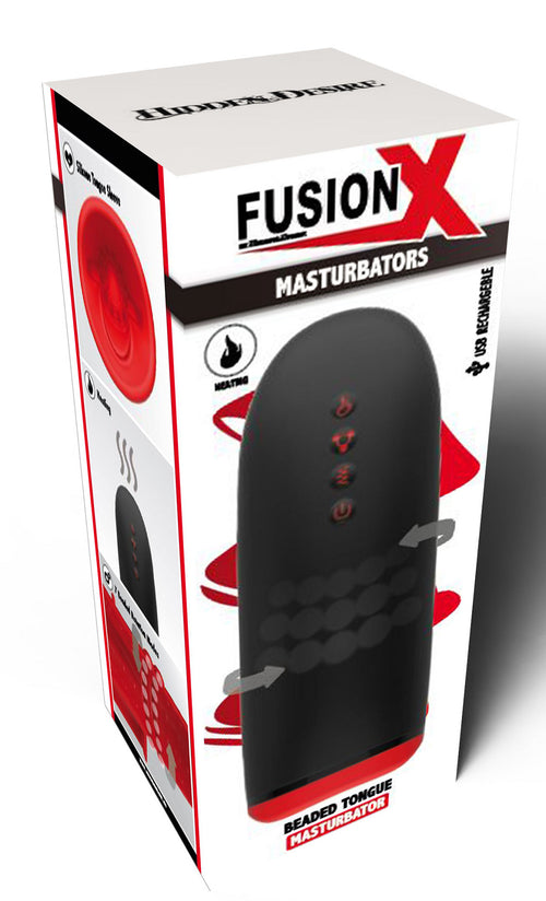 Masturbateur Beaded Tongue 7 Modes