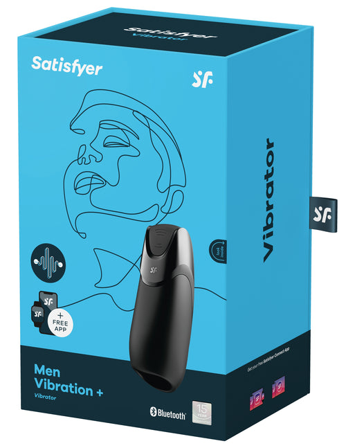 Masturbateur connecté MEN VIBRATION Satisfyer