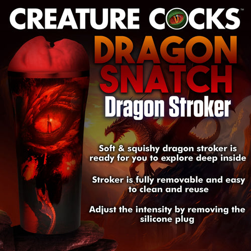 Masturbateur Creature Dragon Rouge