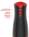 Masturbateur Deep Squeeze Vibrations et Succion