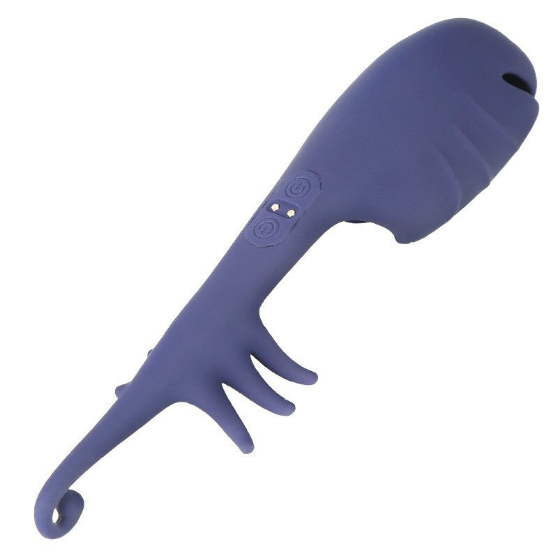 Masturbateur double vibrant Mustaches