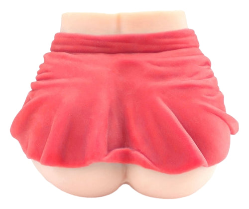 Masturbateur Fessier Mini Skirt Vagin-Anus Rouge