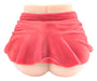 Masturbateur Fessier Mini Skirt Vagin-Anus Rouge