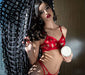 Masturbateur Réaliste Emily Willis Squirt